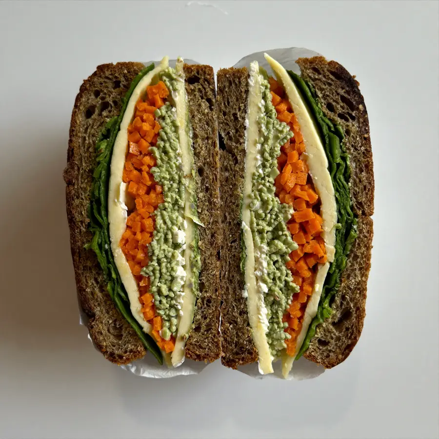 3 in 1 Sandwich (top view) – pure veg from Mohit Bakery