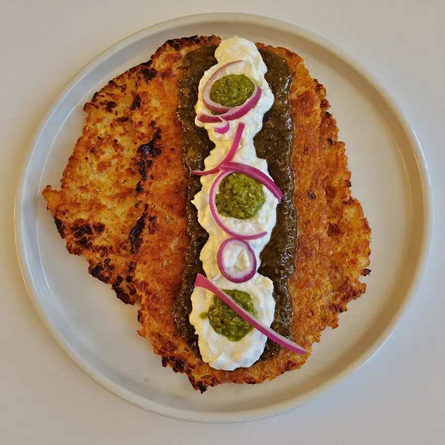 Aloo Tikki Chaat (front view) – pure veg from Mohit Bakery