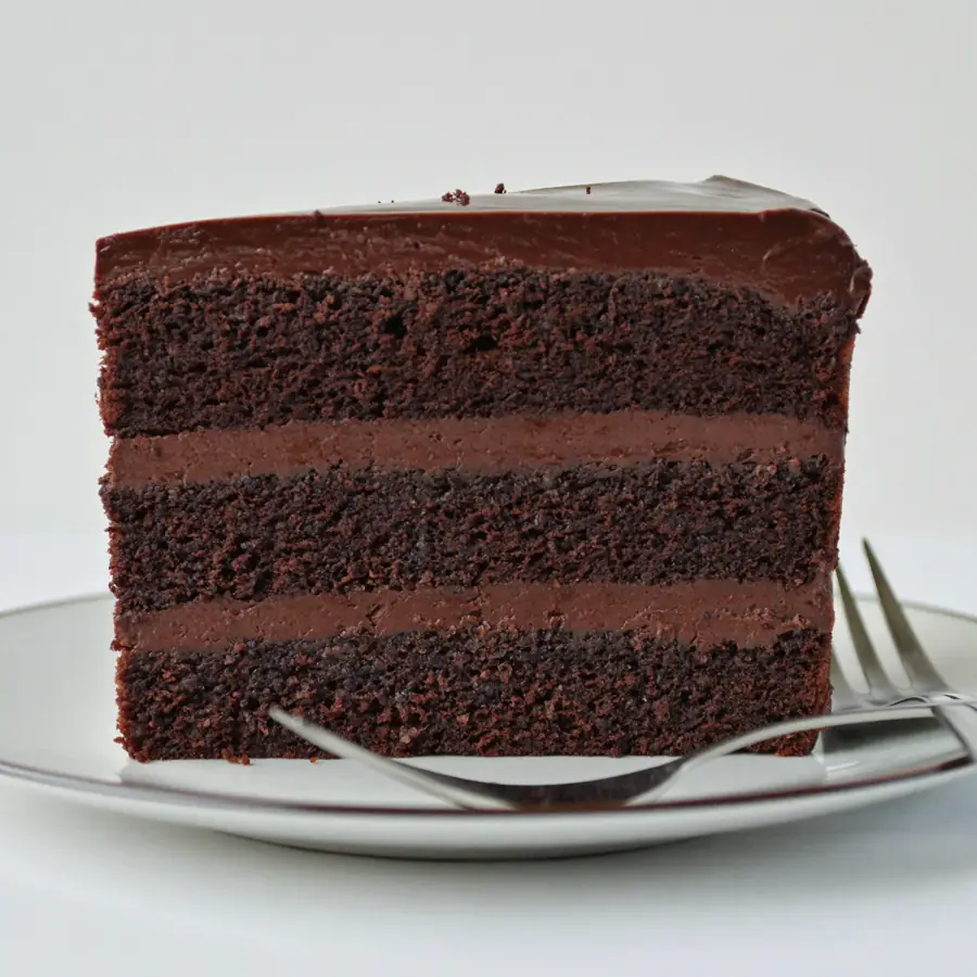 Belgian Cake (front view) – eggless cake from Mohit Bakery