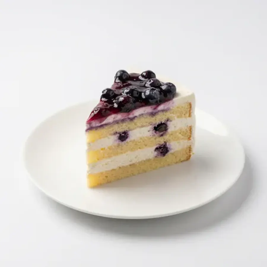 Blueberry Pastry (classic view) – eggless pastry from Mohit Bakery