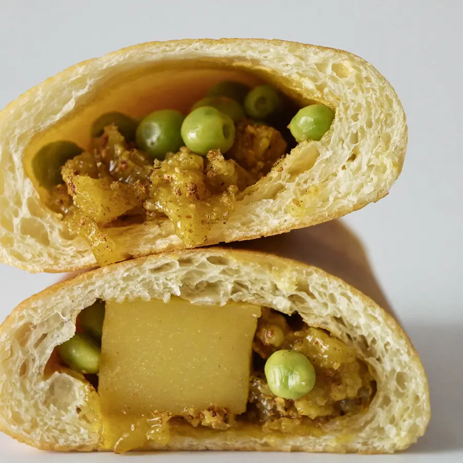 Bread Roll (close up view) – pure veg from Mohit Bakery