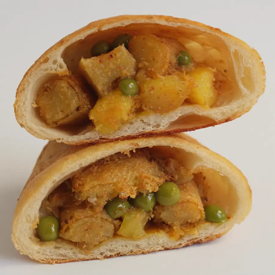 Bread Roll (inside view) – pure veg from Mohit Bakery