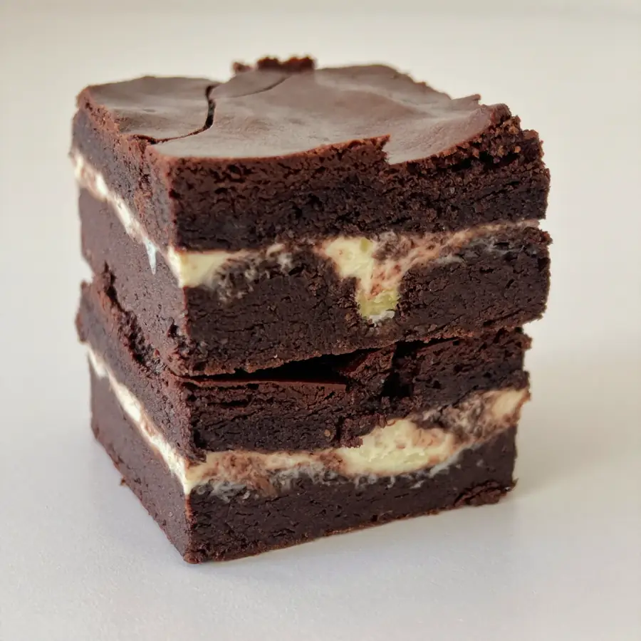 Brownie Bar Pastry (inside view) – eggless pastry from Mohit Bakery