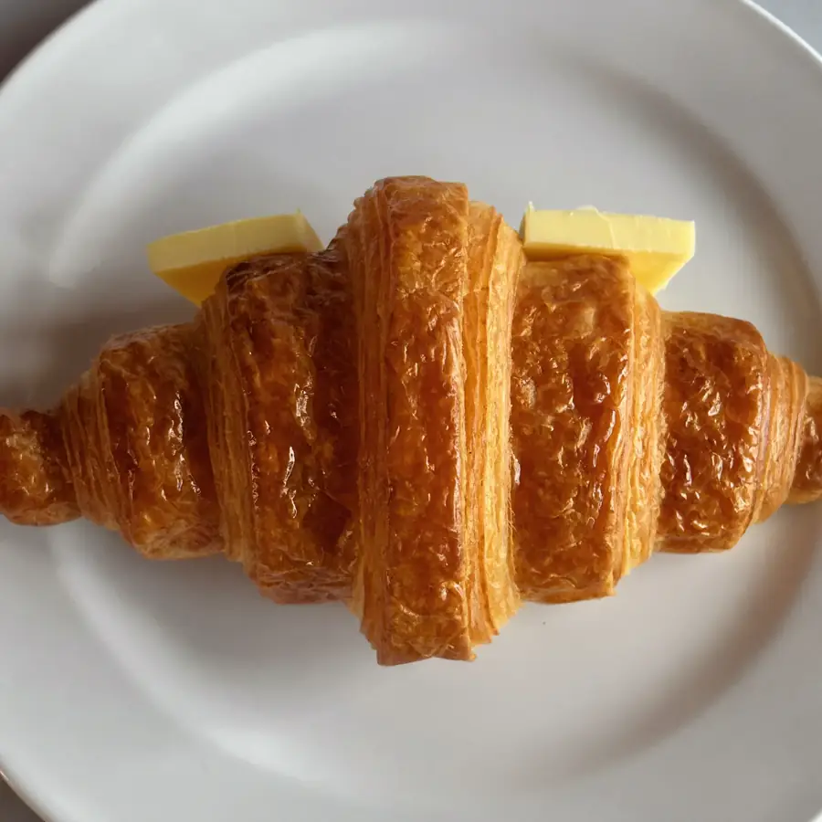 Butter Croissant (front view) – fresh eggless bread from Mohit Bakery