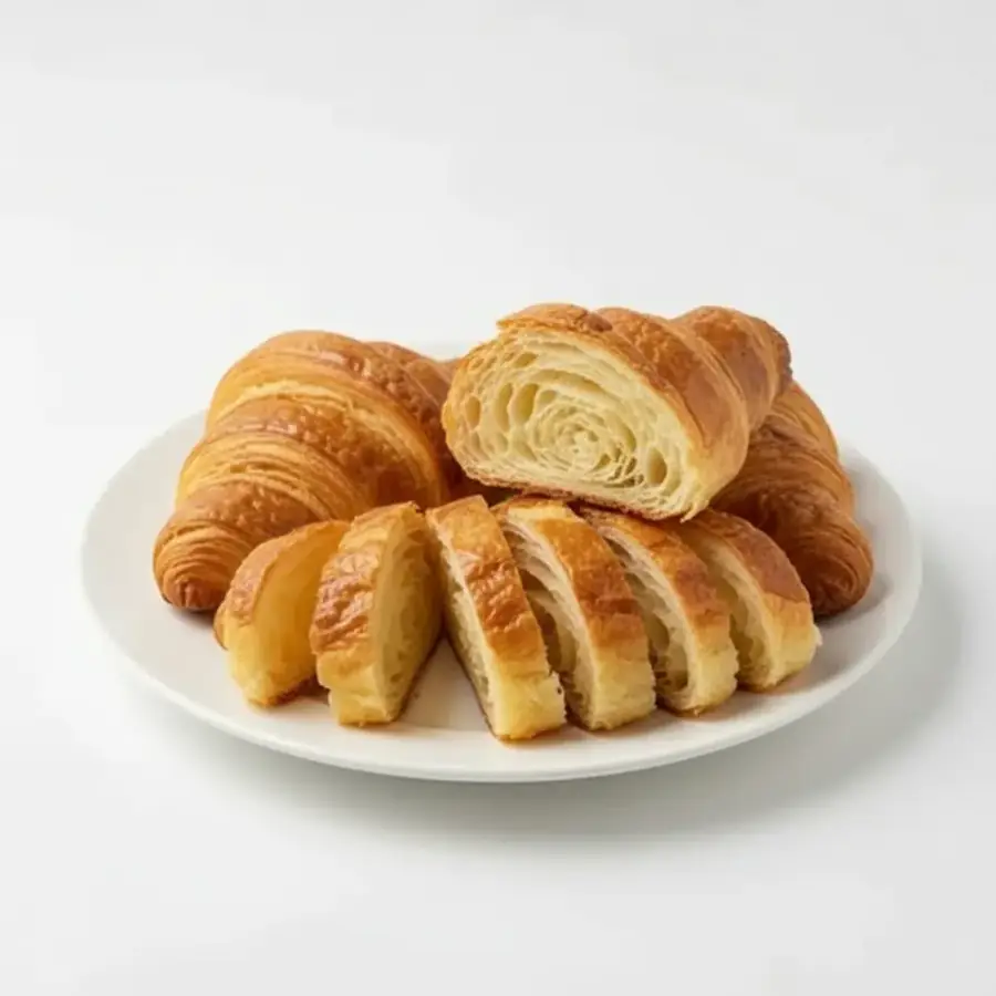 Butter Croissant (inside view) – fresh eggless bread from Mohit Bakery