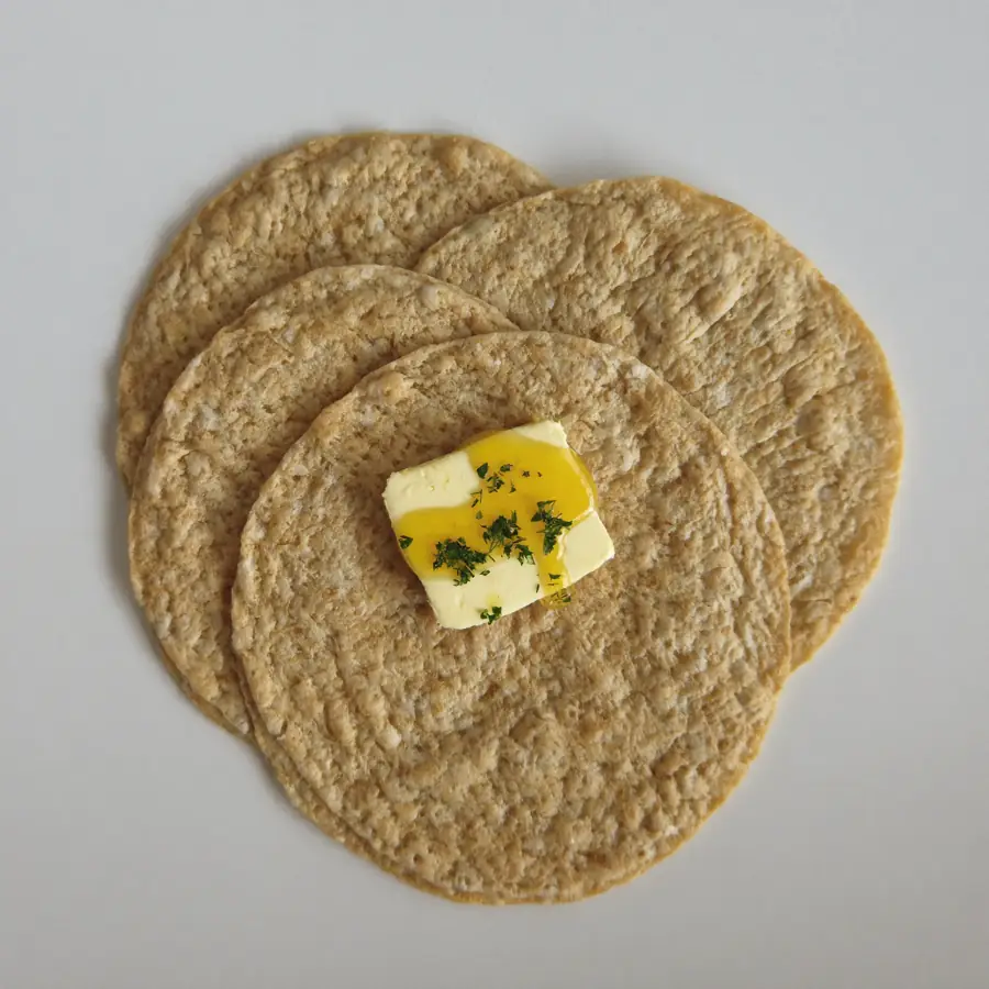 Butter Roti (top view) – fresh eggless bread from Mohit Bakery