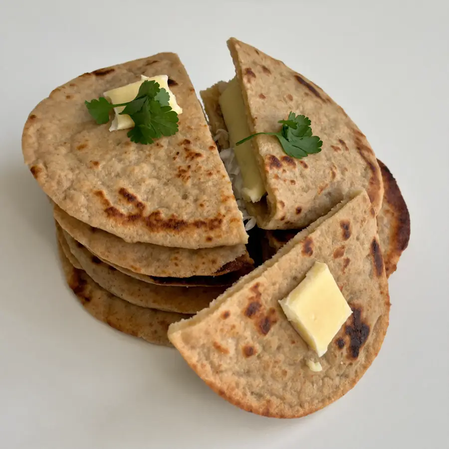 Butter Roti (inside view) – fresh eggless bread from Mohit Bakery