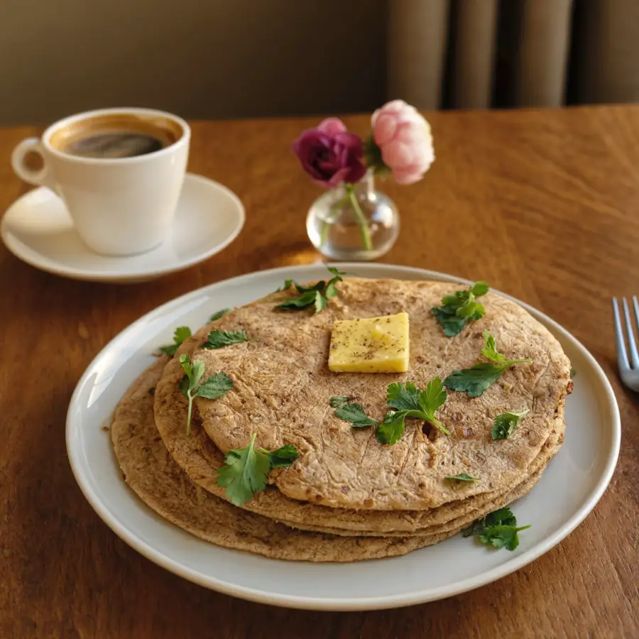 Butter Roti (served view) – fresh eggless bread from Mohit Bakery