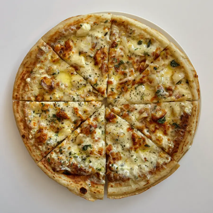 Cheese Garlic Naan (front view) – fresh eggless bread from Mohit Bakery