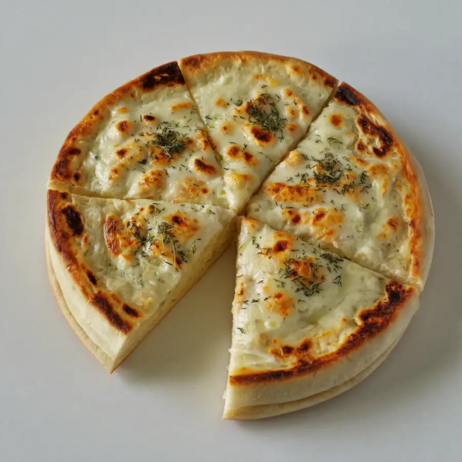 Cheese Garlic Naan (inside view) – fresh eggless bread from Mohit Bakery
