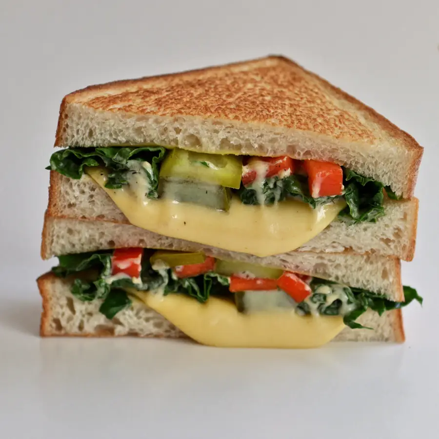 Cheese Veg Sandwich (inside view) – pure veg from Mohit Bakery