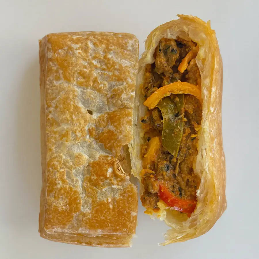 Chilly Paneer Patty (front view) – pure veg from Mohit Bakery
