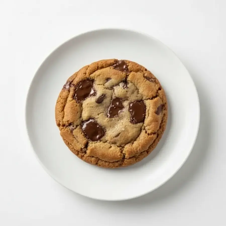 Choco Chip Cookies (top view) – eggless cookies from Mohit Bakery