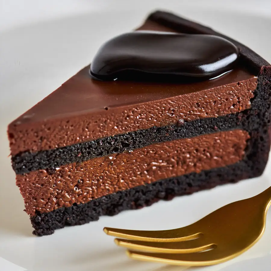 Chocolate Truffle Pastry (close up view) – eggless pastry from Mohit Bakery