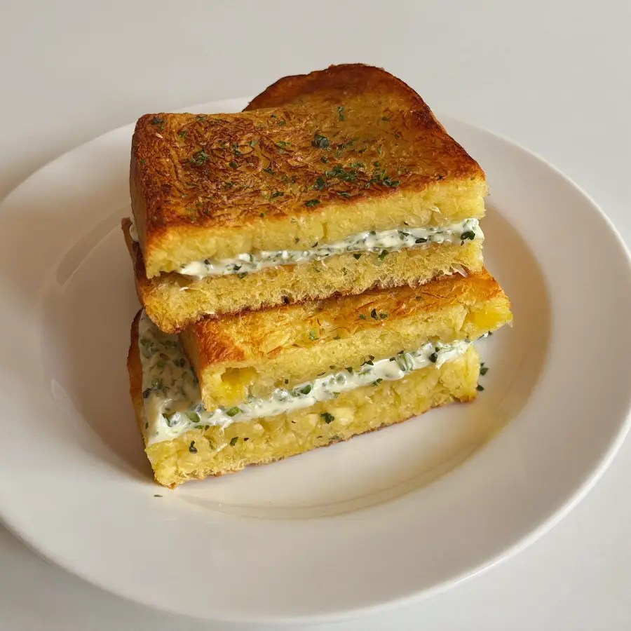 Garlic Toast (inside view) – pure veg from Mohit Bakery