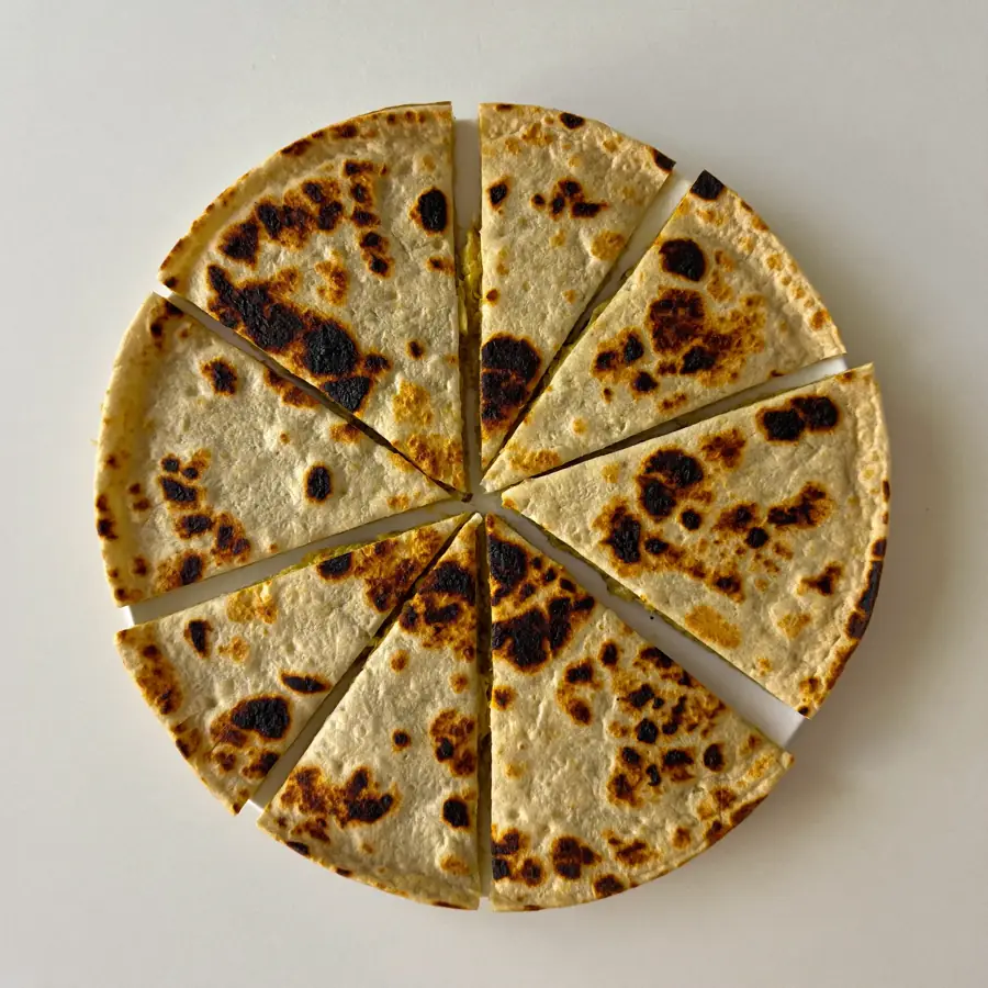 Grilled Paneer Kulcha (top view) – pure veg from Mohit Bakery
