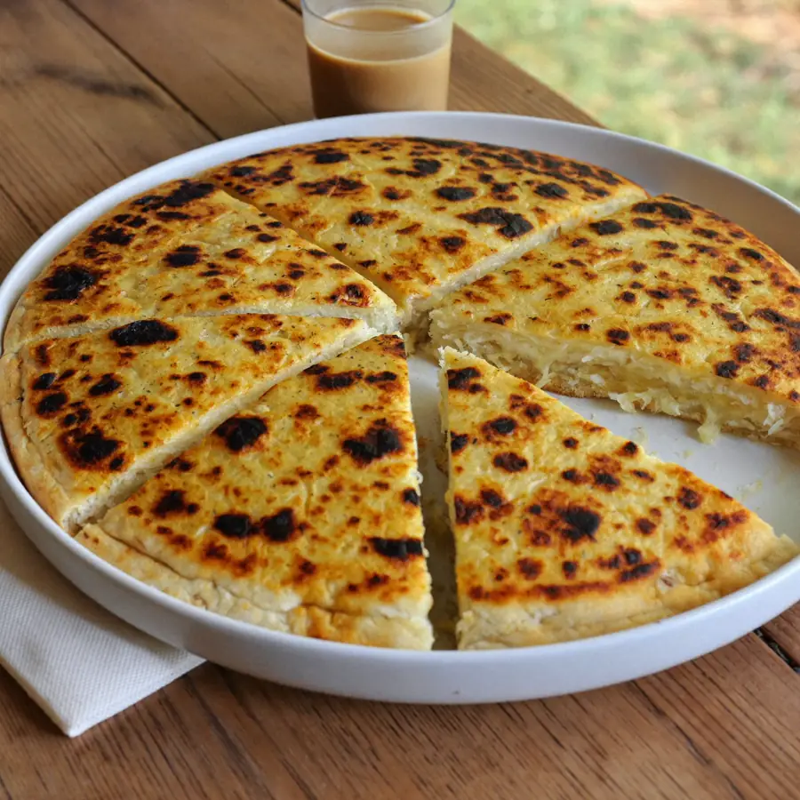 Grilled Paneer Kulcha (served view) – pure veg from Mohit Bakery