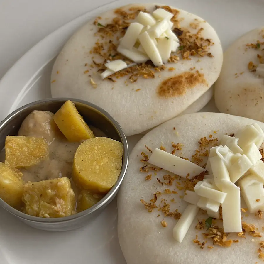 Idli Sambar (close up view) – pure veg from Mohit Bakery
