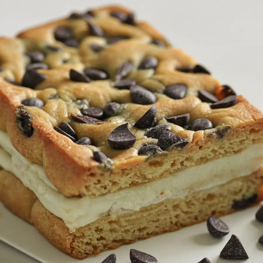 Light Choco Chips Pastry (close up view) – eggless pastry from Mohit Bakery