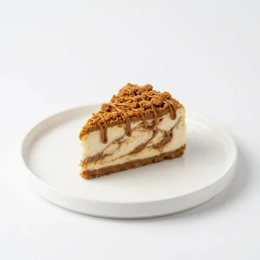 Lotus Biscoff Cheese Pastry (classic view) – eggless pastry from Mohit Bakery