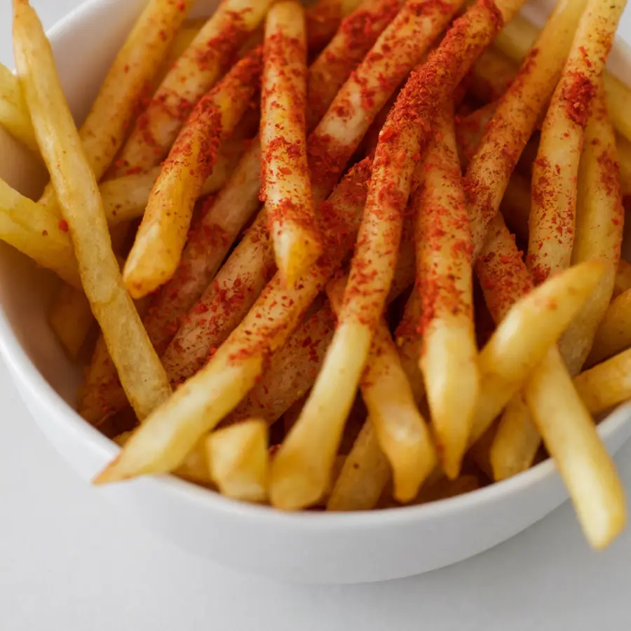 Masala Fries (close up view) – pure veg from Mohit Bakery