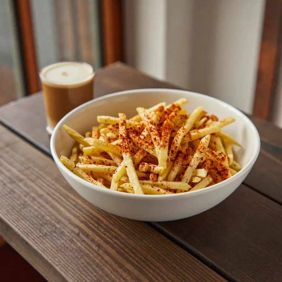 Masala Fries (served view) – pure veg from Mohit Bakery