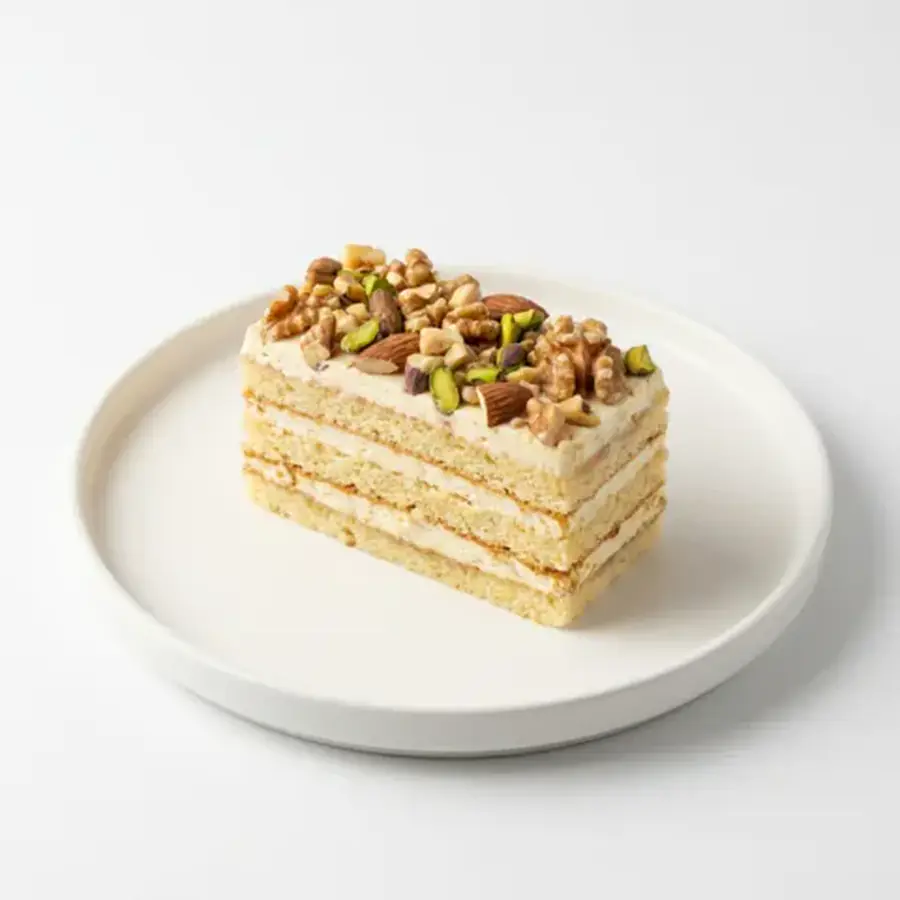 Nutty Pastry (classic view) – eggless pastry from Mohit Bakery