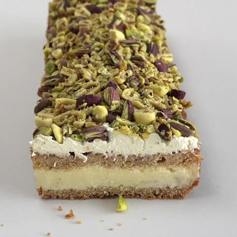 Nutty Pastry (inside view) – eggless pastry from Mohit Bakery