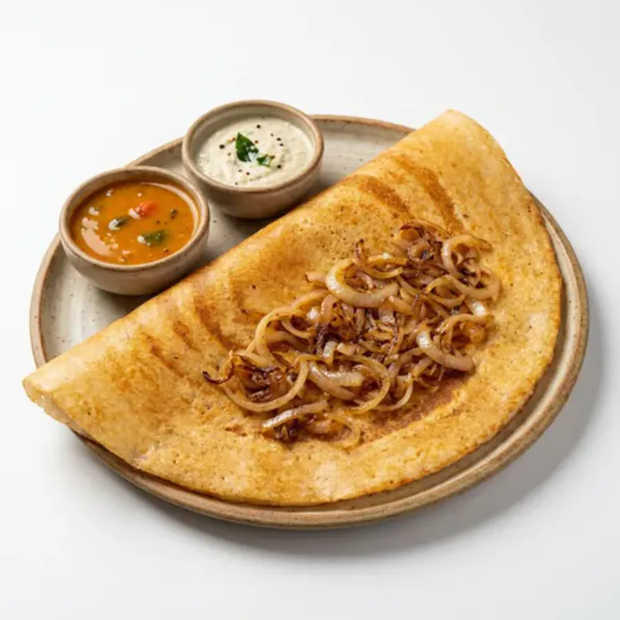 Onion Dosa (classic view) – pure veg from Mohit Bakery