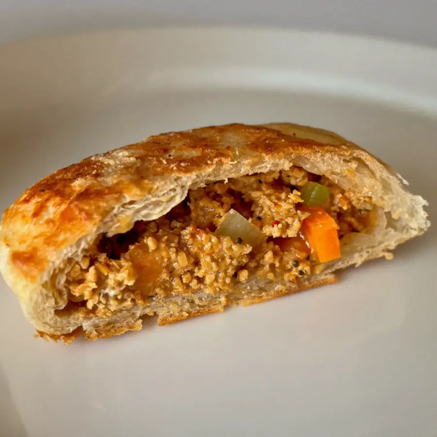 Paneer Patty (close up view) – pure veg from Mohit Bakery
