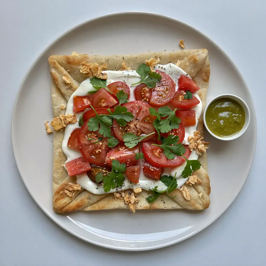 Paneer Uttapam (top view) – pure veg from Mohit Bakery