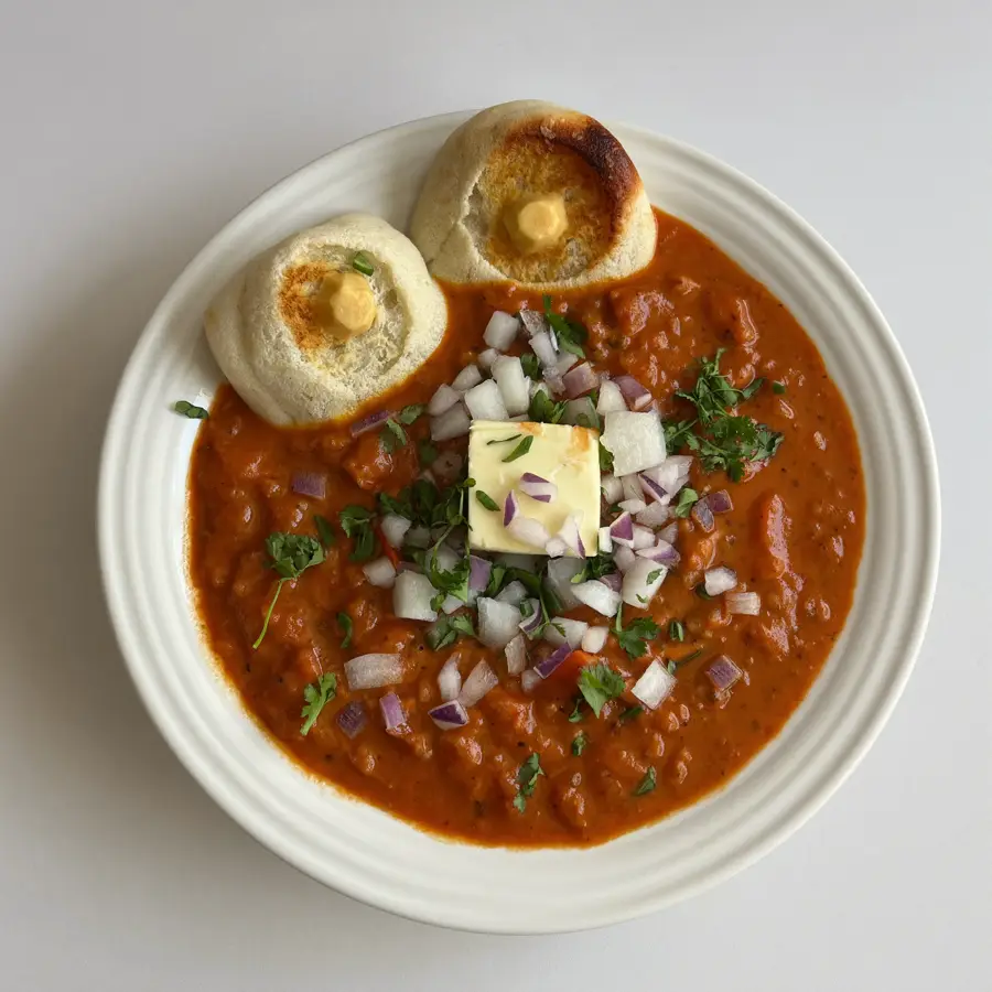 Pav Bhaji (front view) – pure veg from Mohit Bakery