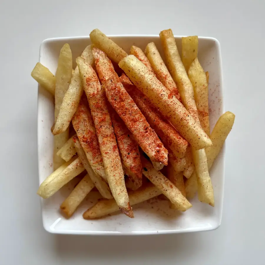 Peri Peri Fries (top view) – pure veg from Mohit Bakery