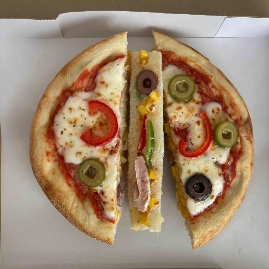 Pizza Sandwich (front view) – pure veg from Mohit Bakery