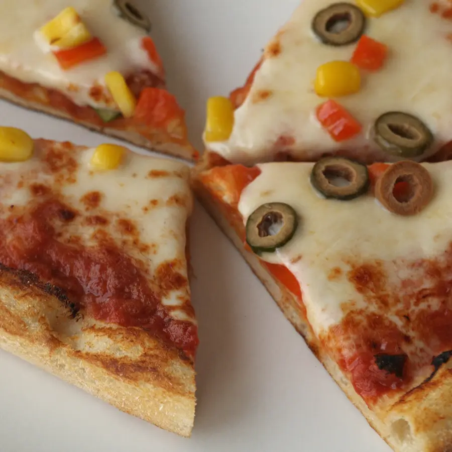 Pizza Sandwich (close up view) – pure veg from Mohit Bakery