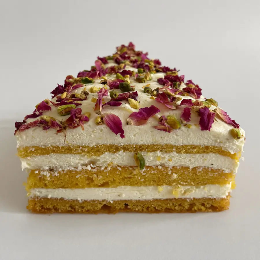 Rasmalai Pastry (front view) – eggless pastry from Mohit Bakery