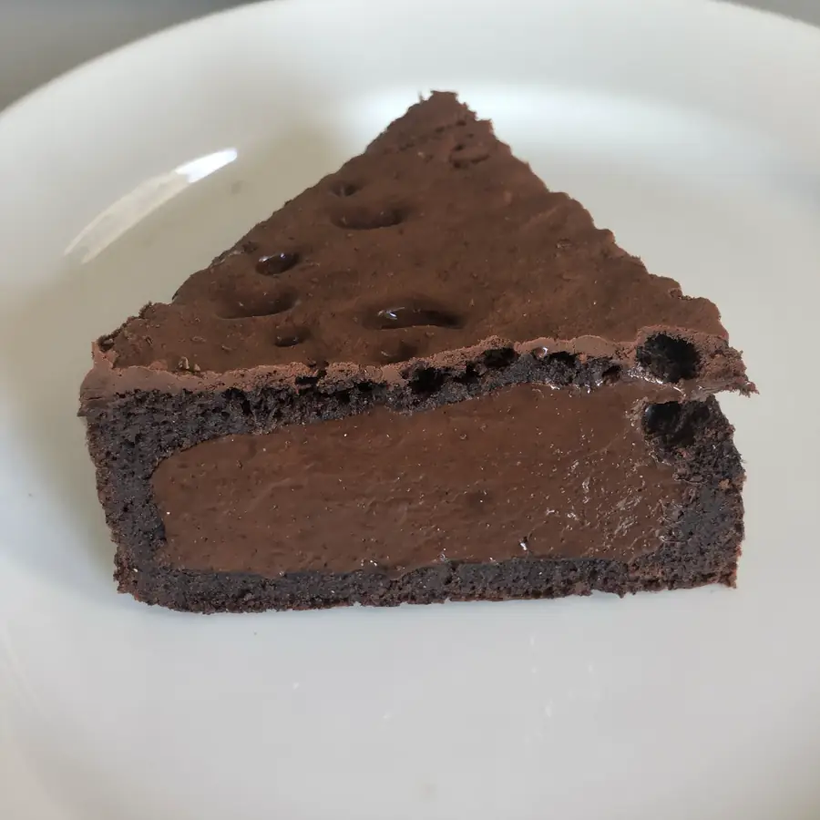 Rich Chocolate Truffle Pastry (front view) – eggless pastry from Mohit Bakery