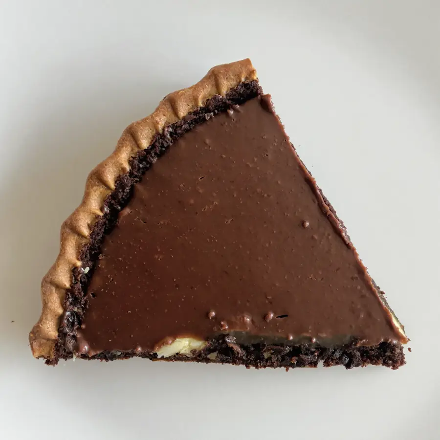 Rich Chocolate Truffle Pastry (top view) – eggless pastry from Mohit Bakery