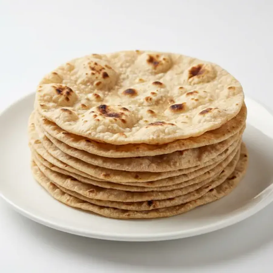 Roti (classic view) – fresh eggless bread from Mohit Bakery