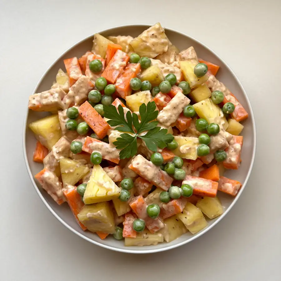 Russian Salad Juicy (top view) – pure veg from Mohit Bakery