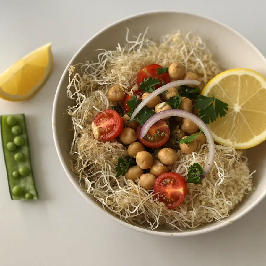 Sprout Diet Salad (inside view) – pure veg from Mohit Bakery