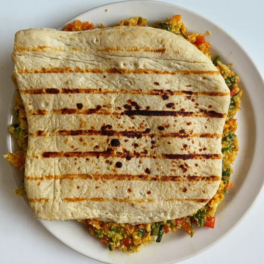 Tandoori Grilled Sandwich (top view) – pure veg from Mohit Bakery