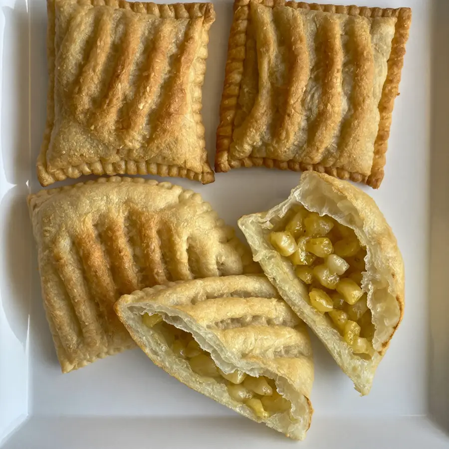 Veg / Aloo Patty (top view) – pure veg from Mohit Bakery