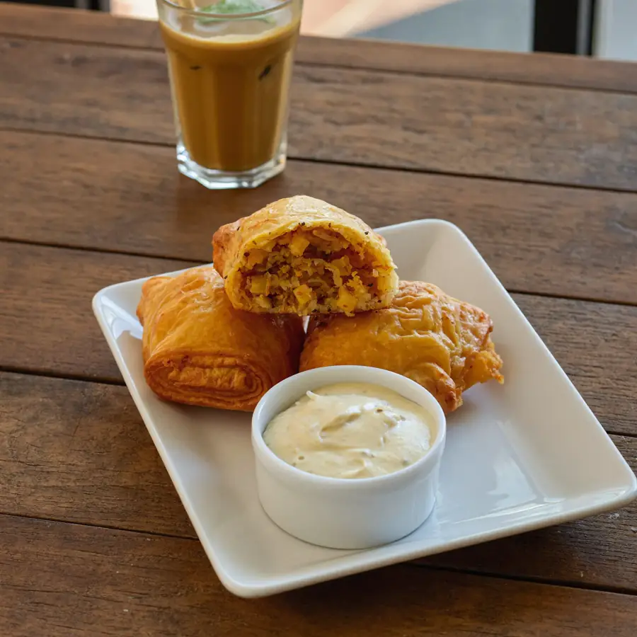 Veg / Aloo Patty (served view) – pure veg from Mohit Bakery
