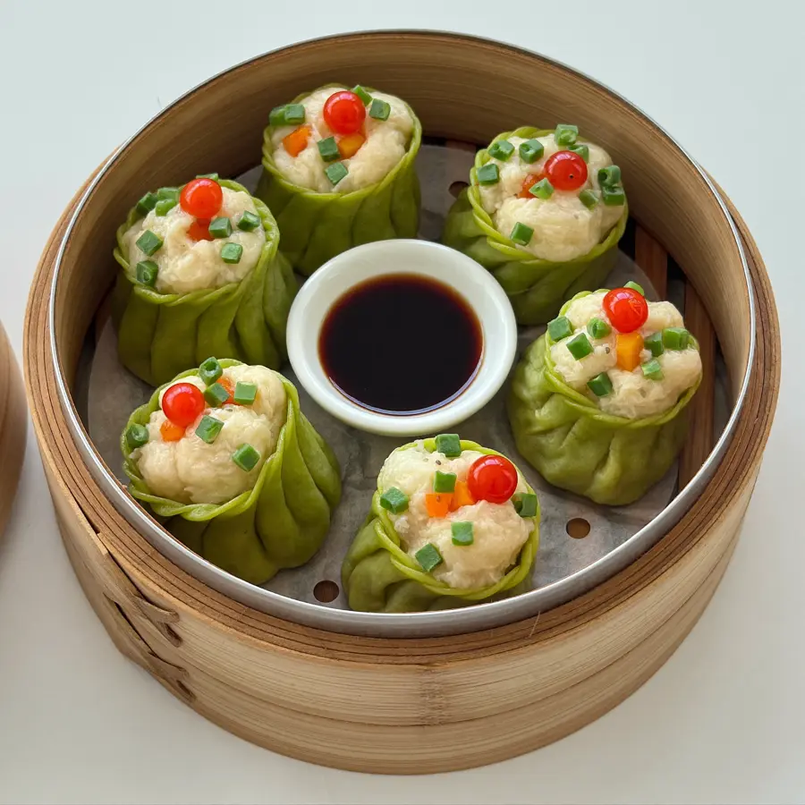 Veggie Crystal Dimsum (front view) – pure veg from Mohit Bakery