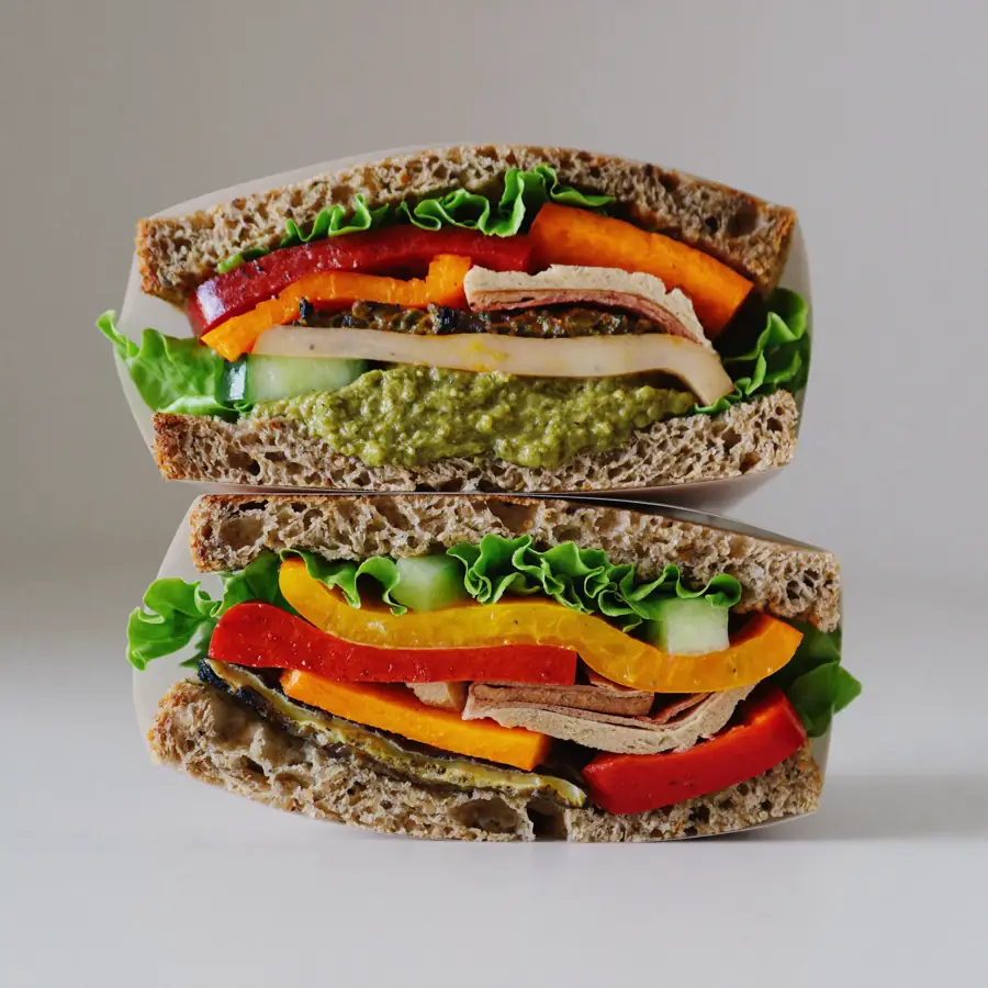 Veg Double Layer Sandwich (front view) – pure veg from Mohit Bakery