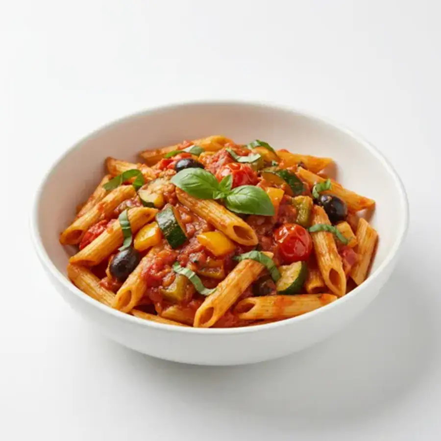 Veg Marinara Penne Pasta (classic view) – pure veg from Mohit Bakery