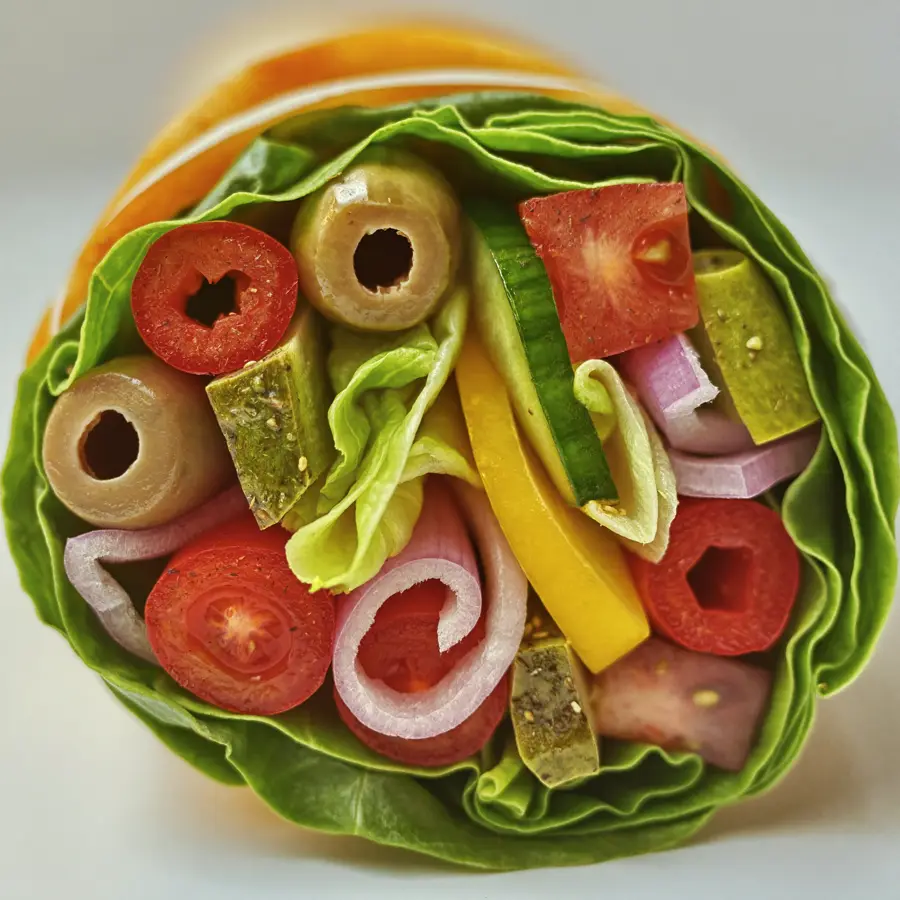 Veggie Delight Sub (close up view) – pure veg from Mohit Bakery