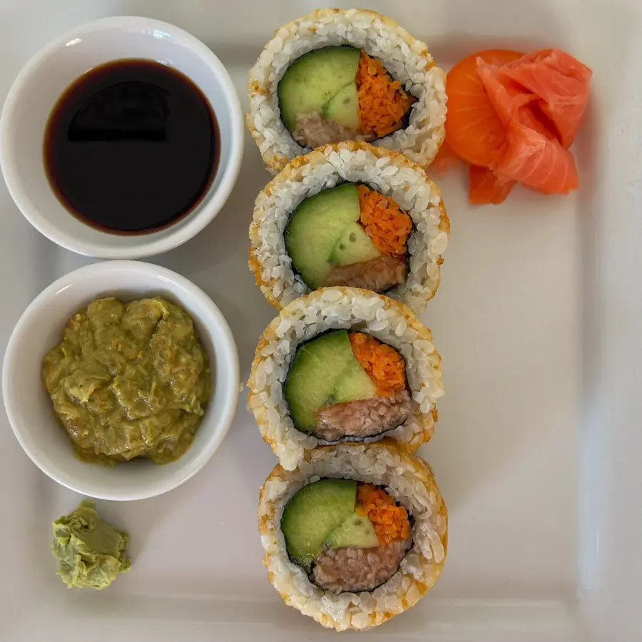 Veggie Sushi (front view) – pure veg from Mohit Bakery