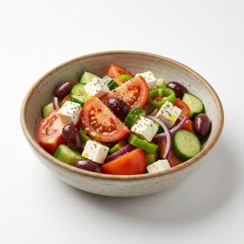 Traditional Greek Salad – pure veg from Mohit Bakery, Delhi